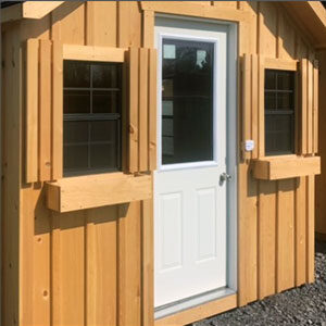 Shed with Windows & Doors