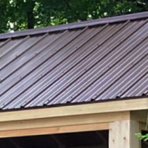 Metal Shed roofing