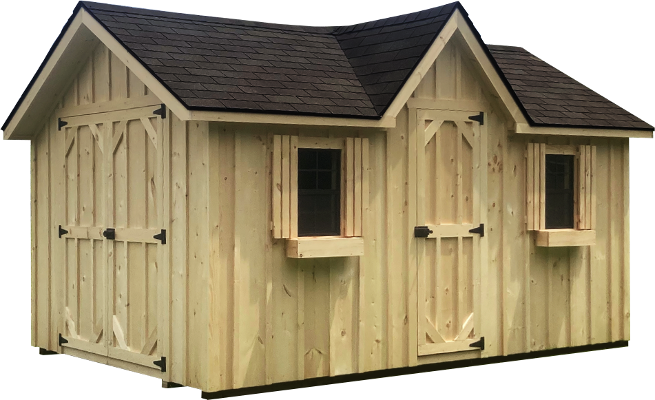 Brubacher Super Shed with double end doors